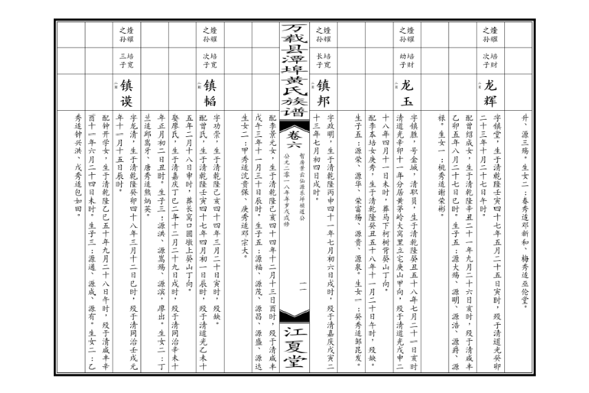 苏式双页祖父式