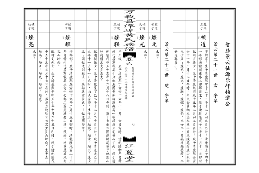 苏式双页祖父式